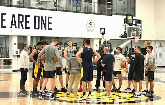 Pacers pre-draft workout photo